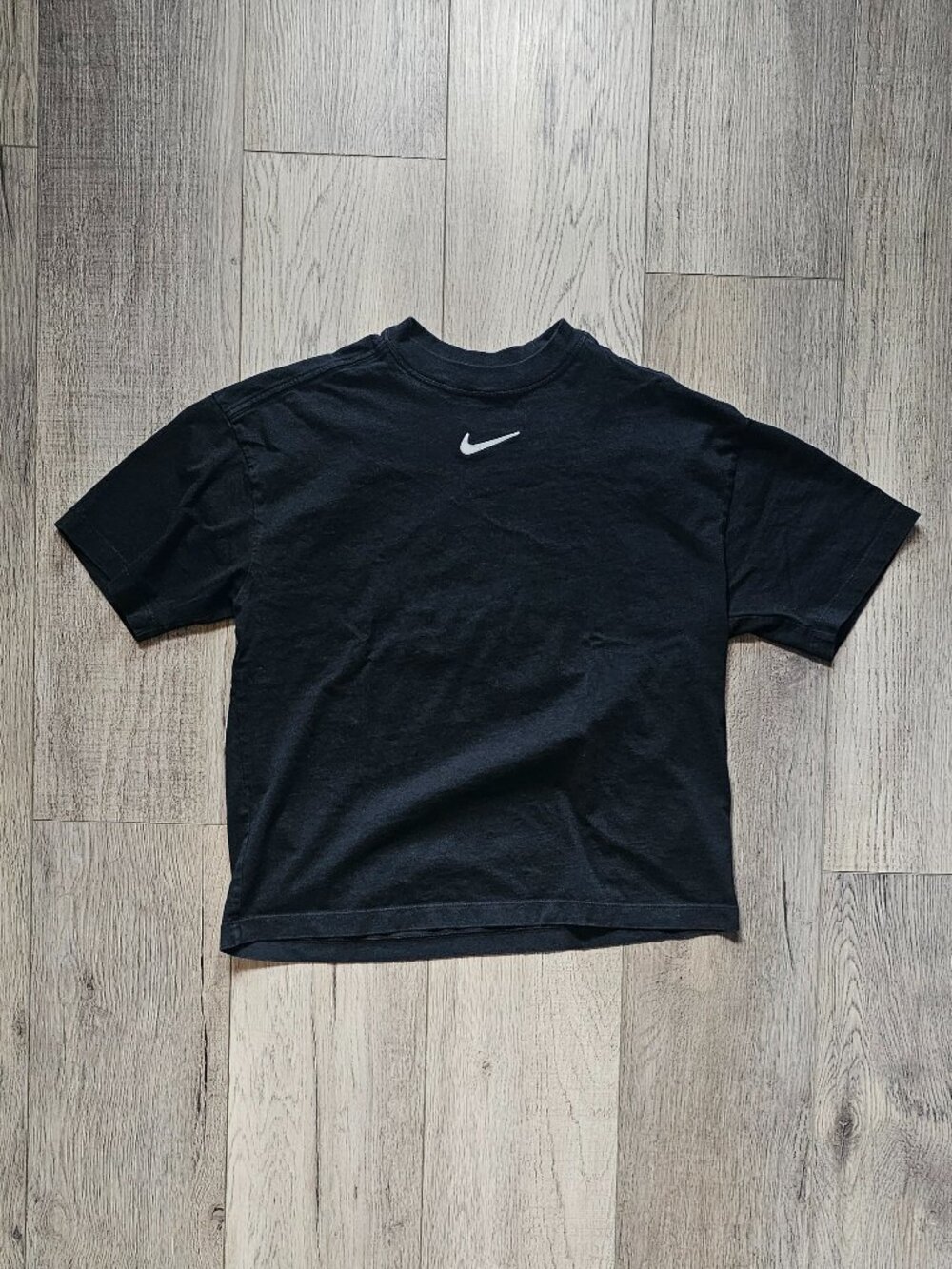 Nike Center Swoosh Graphic Oversized T-Shirt Black Men´s Medium